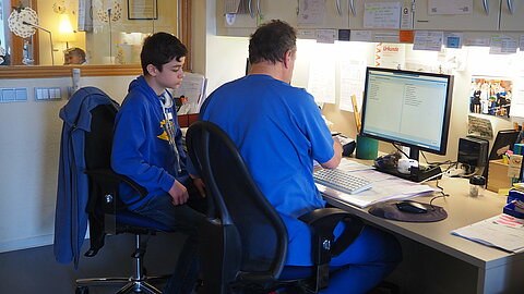 Auch Verwaltungsaufgaben gehören dazu