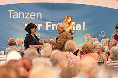 Tanzen vor Freude